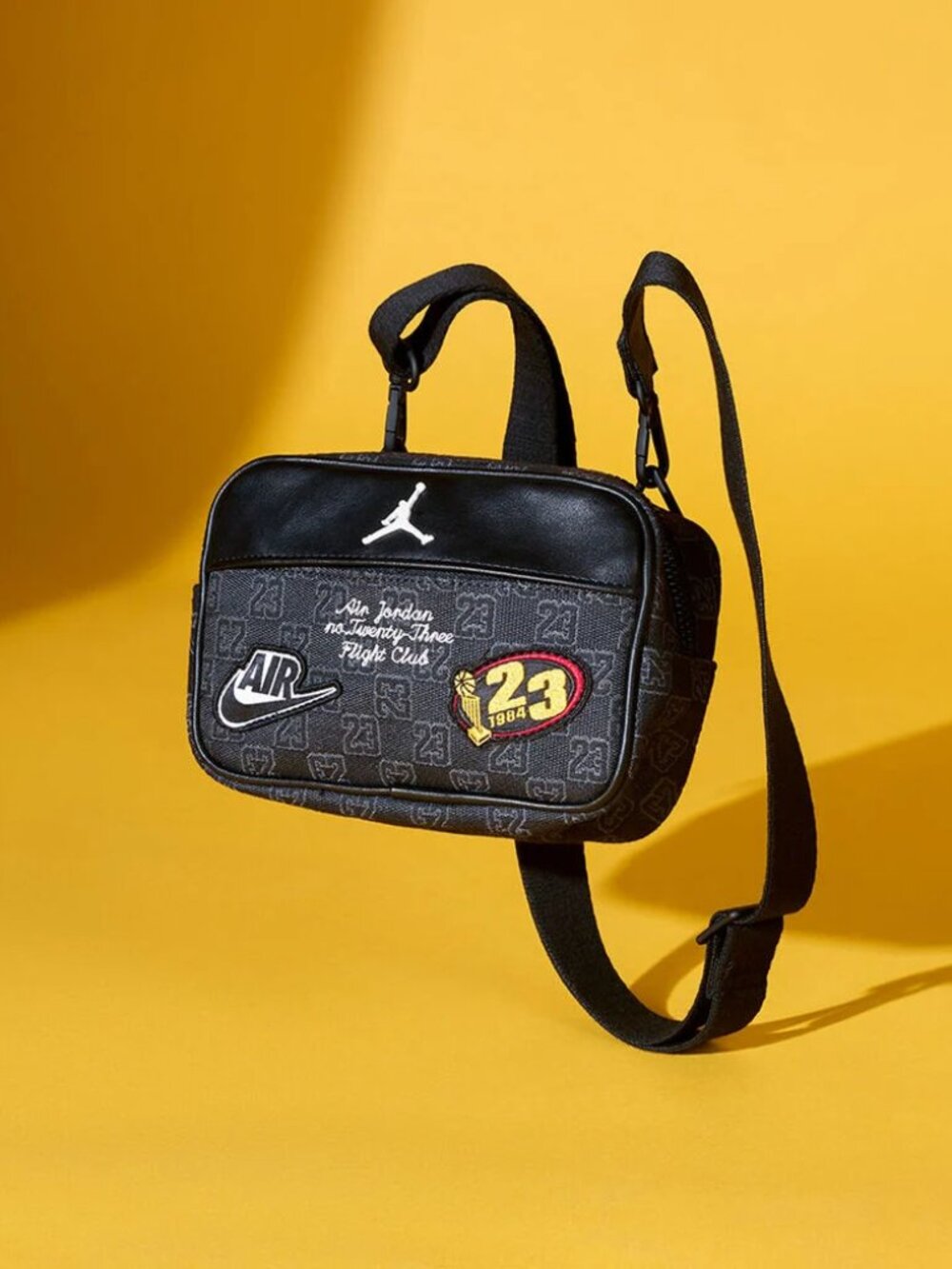Nike Air Jordan Monogram Crossbody Camera Travel Bag - Picture 1 of 6